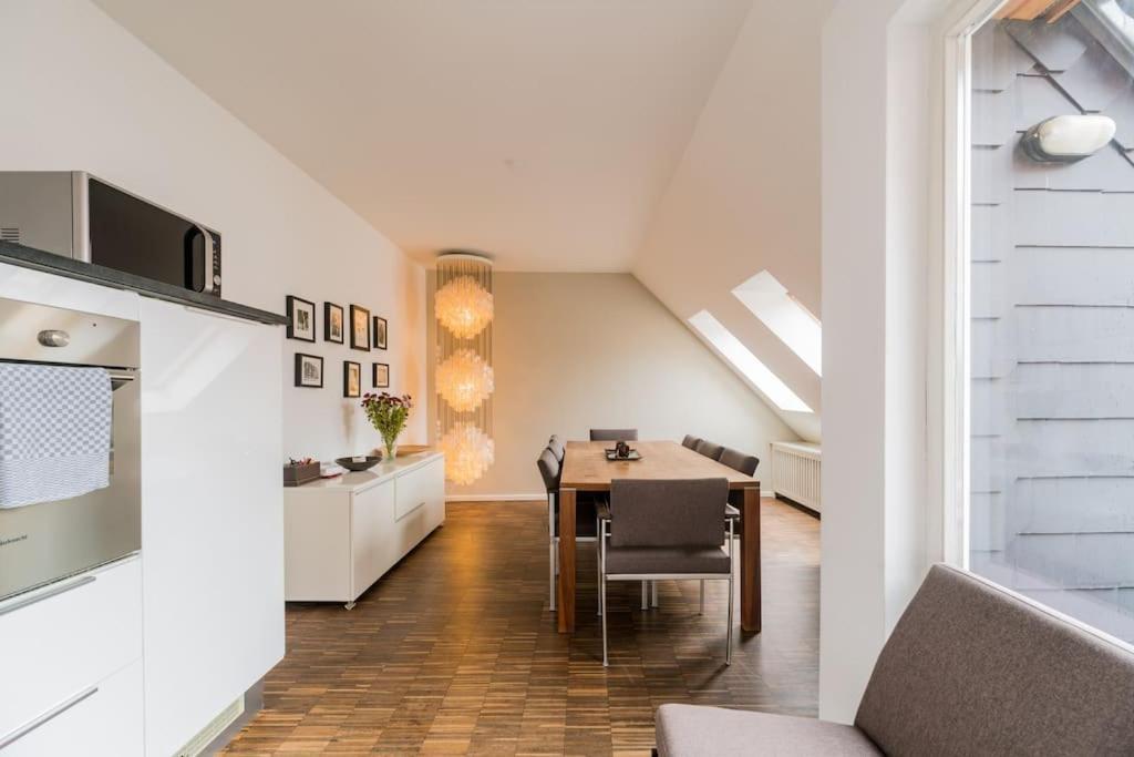 Ruhige Dachwohnung Mit Terrasse Berlin Mitte - Spacious Modern Rooftop Loft In Berlin Mitte Экстерьер фото