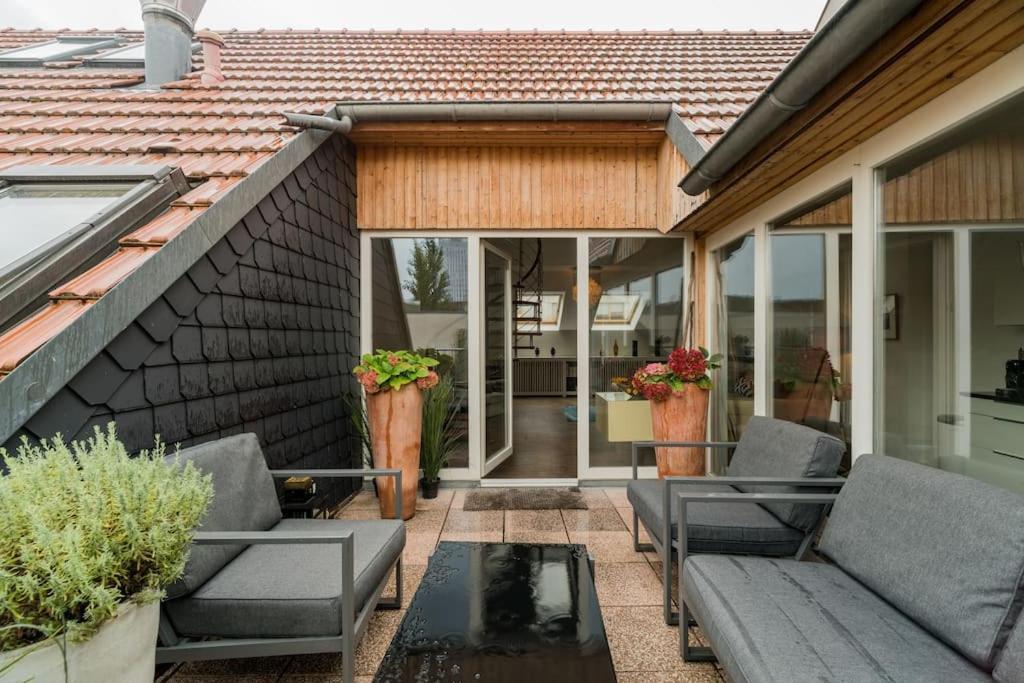 Ruhige Dachwohnung Mit Terrasse Berlin Mitte - Spacious Modern Rooftop Loft In Berlin Mitte Экстерьер фото
